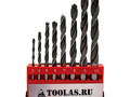 Набор сверел по дереву Toolas/Haisser 8 шт