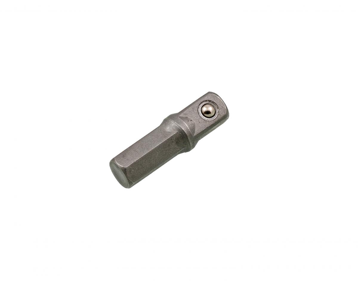 Переходник для головок L=25mm Hex(1/4)x DR(1/4) Novocraft, Тайвань(слайдер 8шт)