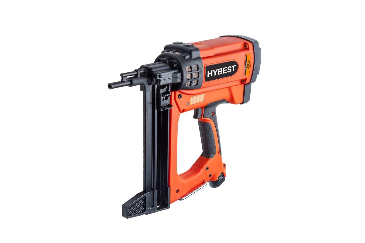 Газовый монтажный пистолет HYBEST GSR40A арт. HBGSR40A2022SV (новая версия) (1 АКБ + З/У)