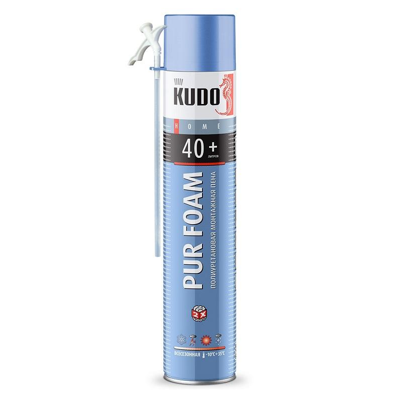 Пена монтажная 750 Kudo бытовая всесезонная HOME 40+