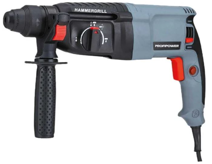 Перфоратор PROFIPOWER PDFR-1200 (1200Вт, SDS+ 3 режима,в кейсе)