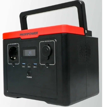 Аккумуляторная портативная электростанция PROFIPOWER ПЭ-600PRO 600Вт