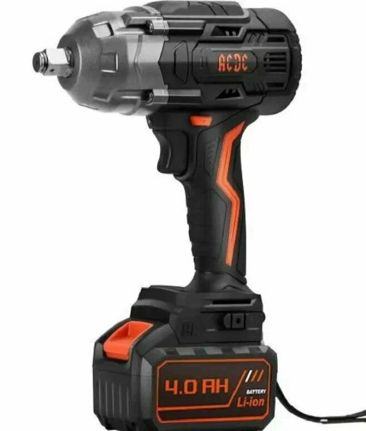 Аккумуляторный бесщеточный гайковерт ACDC DCF-21BLM ONE PLUS (Li-ion-2шт, 4.0Ач, 600Нм, 3300об/мин,